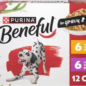 Purina Beneful Gravy Variety Pack Wet Dog Food, 5.5-oz can, 12 count